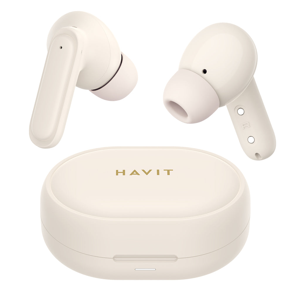 Handsfree Bluetooth HAVIT TW950, TWS, Pink Beige