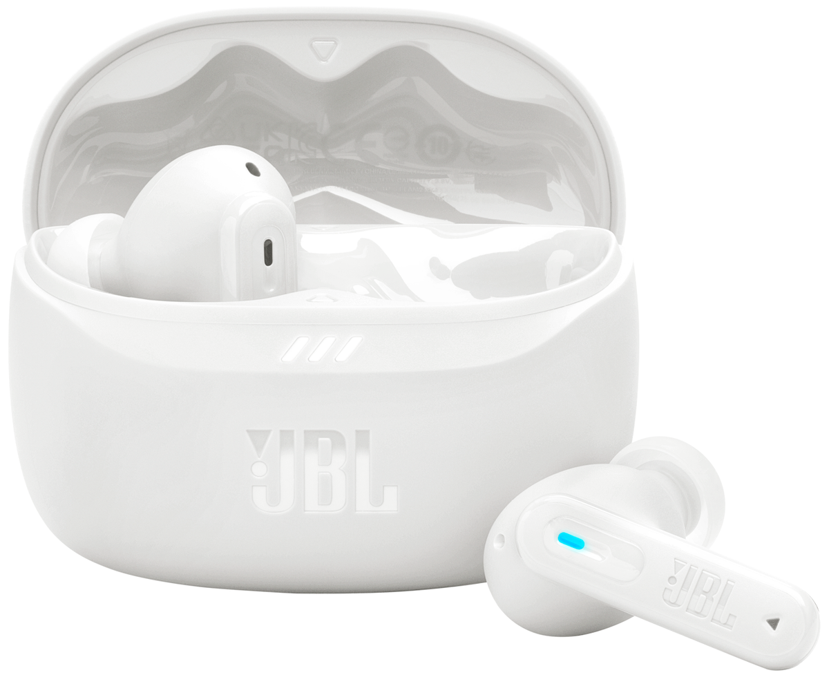Handsfree Bluetooth JBL Tune Beam 2, TWS, ANC, MultiPoint, White JBLTBEAM2WHT