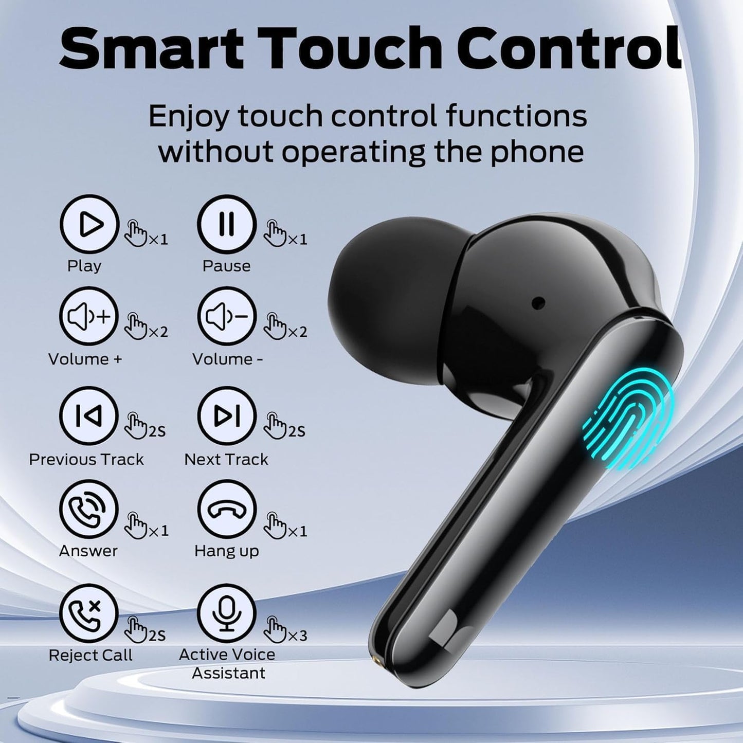 Bluetooth Handsfree Monster N-Lite 203 AirLinks, TWS, Black