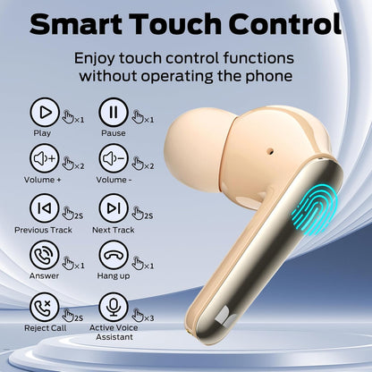 Bluetooth Handsfree Monster N-Lite 203 AirLinks, TWS, Gold