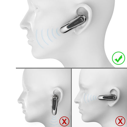 Handsfree Bluetooth Techsuit CB2 AirTalk, A2DP, Black