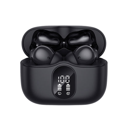 Handsfree Bluetooth Techsuit CW3 WaveBeat 100, TWS, ANC, Black