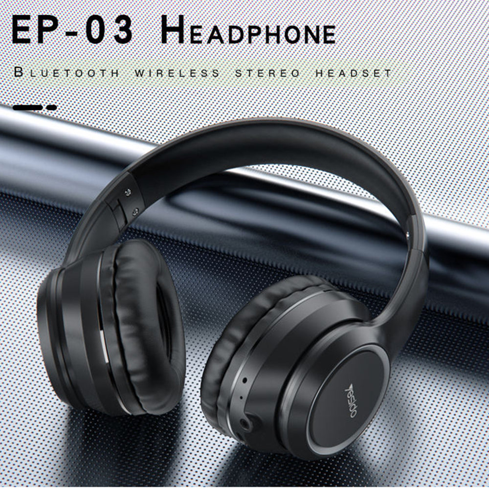 Handsfree Bluetooth Yesido EP03, A2DP, Black