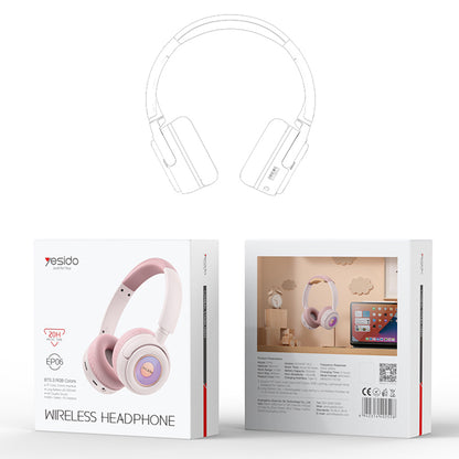 Handsfree Bluetooth Yesido EP06 Kids, A2DP, Black