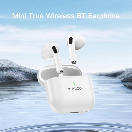 Handsfree Bluetooth Yesido TWS17, TWS, White