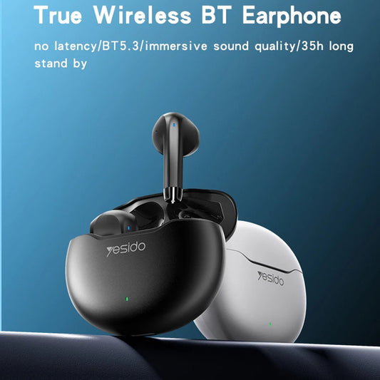 Handsfree Bluetooth Yesido TWS21, TWS, White
