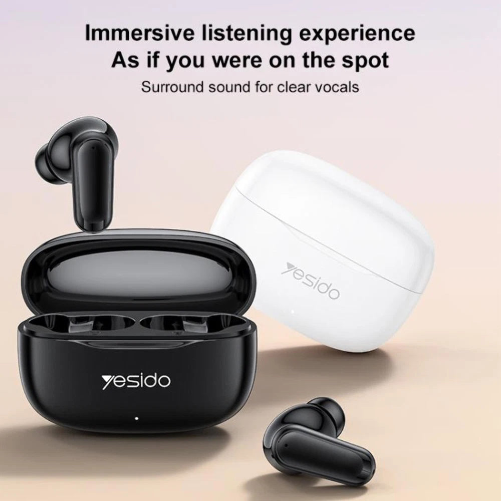 Handsfree Bluetooth Yesido TWS38, TWS, Black