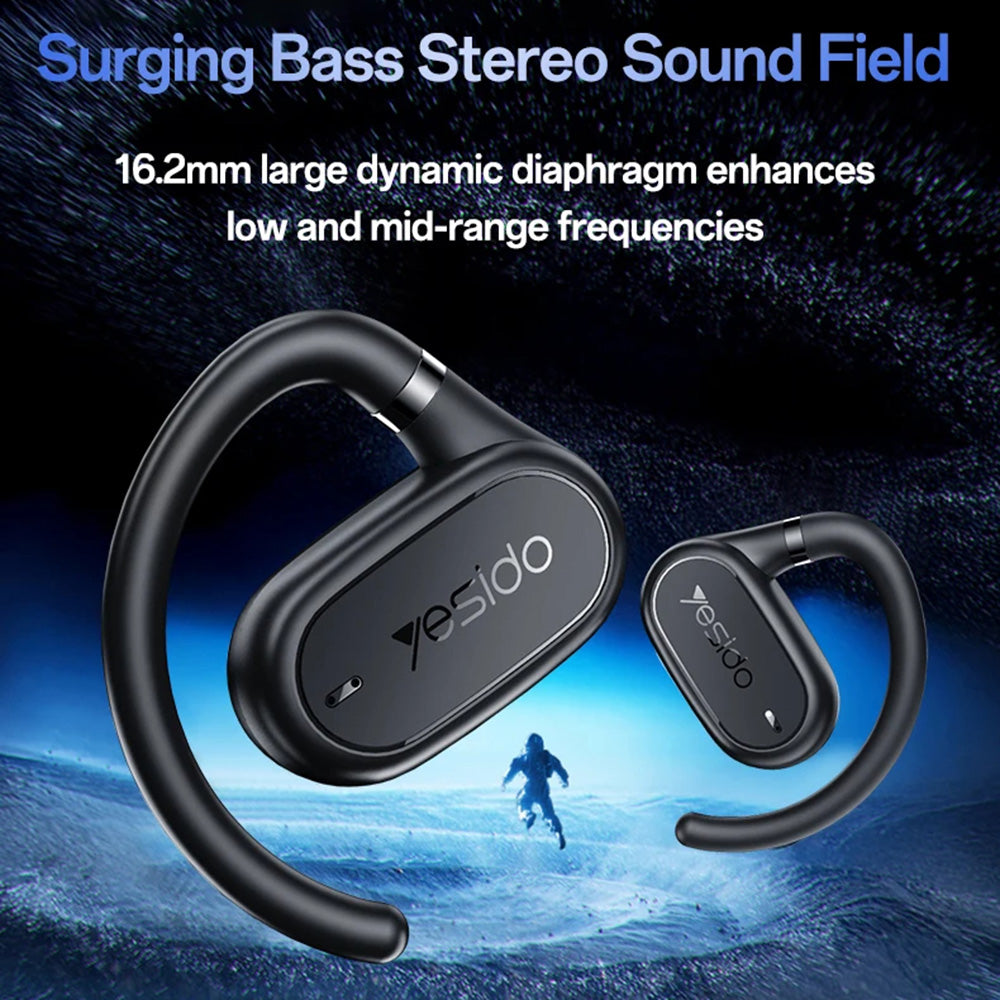 Handsfree Bluetooth Yesido YSP25, TWS, Black