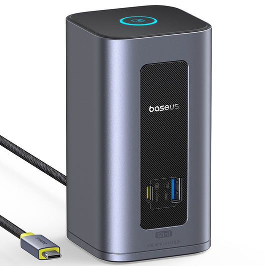 Baseus Nomos NU1 Air Spacemate USB-C Hub, 12in1, Gray B0114400