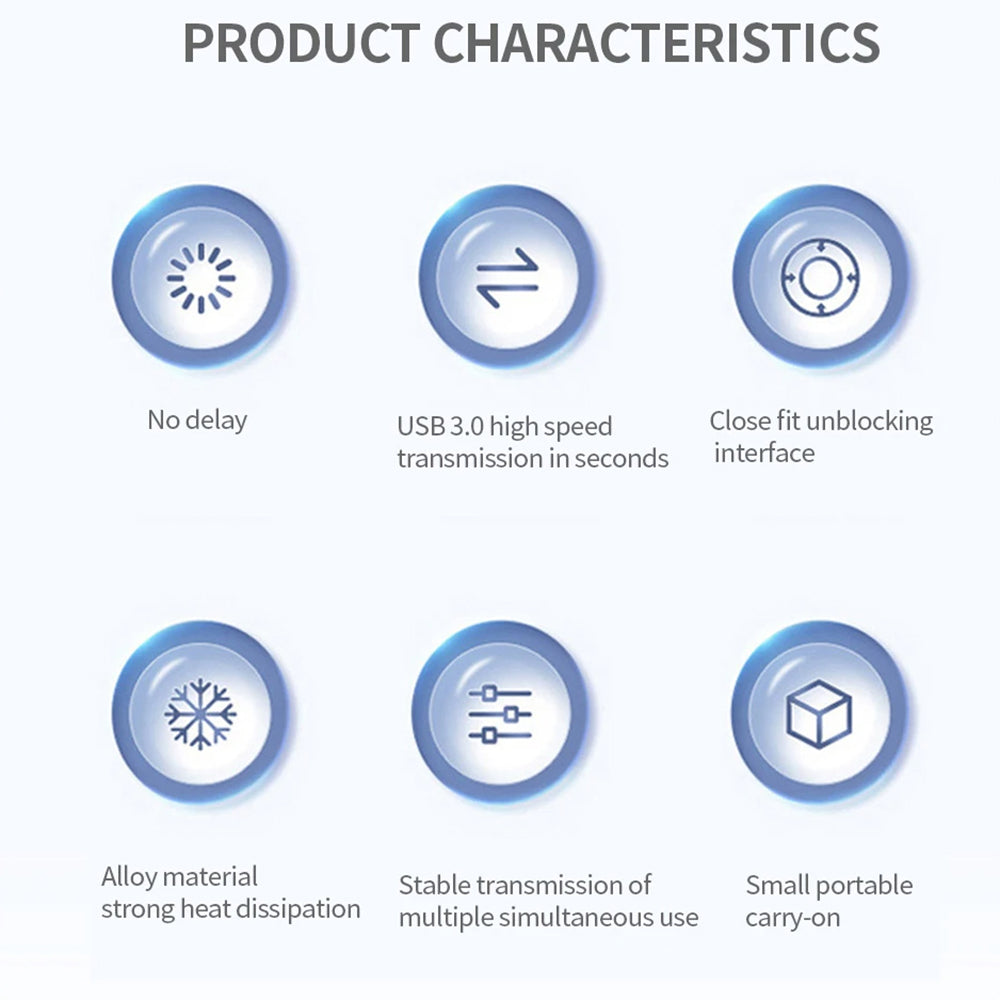 USB-C Techsuit H12 ZenithDock Hub, 4in1, Gray