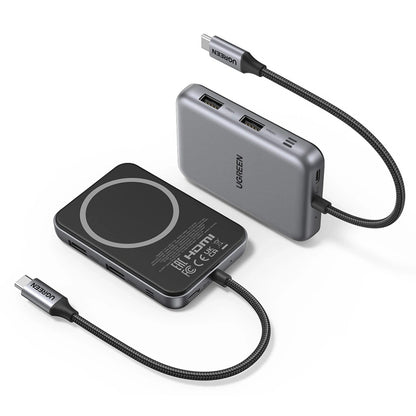 UGREEN CM896 (65759) USB-C Hub, 7in1, Gray