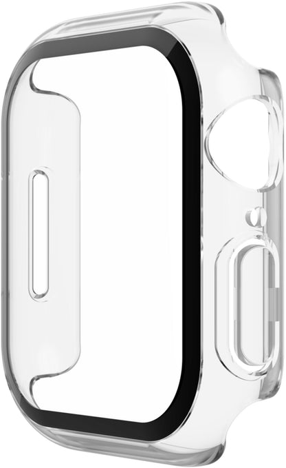 Belkin ScreenForce TemperedCurve Case for Apple Watch 44mm / 45mm Series, Transparent OVG004zzCL-REV