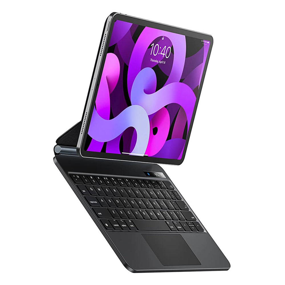Keyboard Case for Apple iPad Air (2022) / Air (2020) / Pro 11 (2018), Baseus, Brilliance with Digital Display, Gray