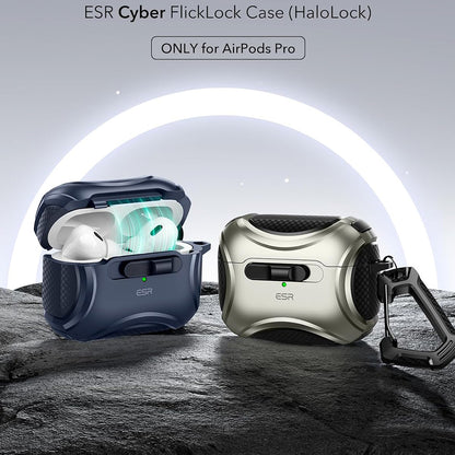 ESR Cyber Case for Apple AirPods Pro Series, Blue