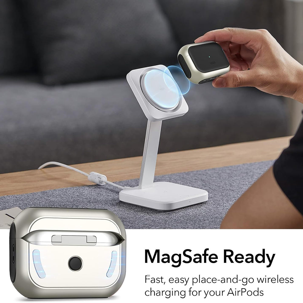 ESR Orbit Hybrid Case for Apple AirPods 4, White