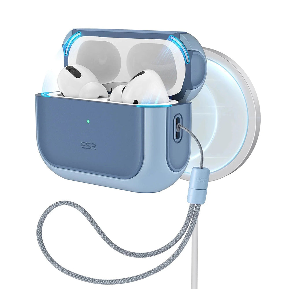 ESR Orbit Hybrid Case for Apple AirPods Pro 3, Blue