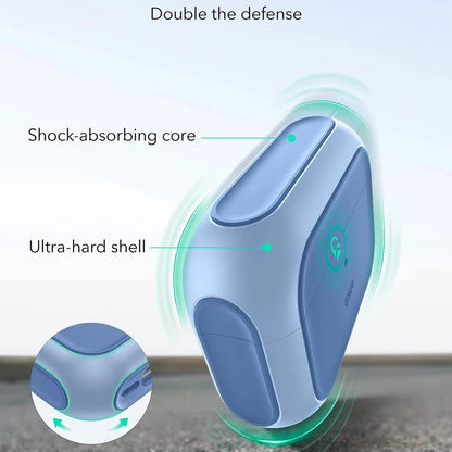 ESR Orbit Hybrid Case for Apple AirPods Pro 3, Blue