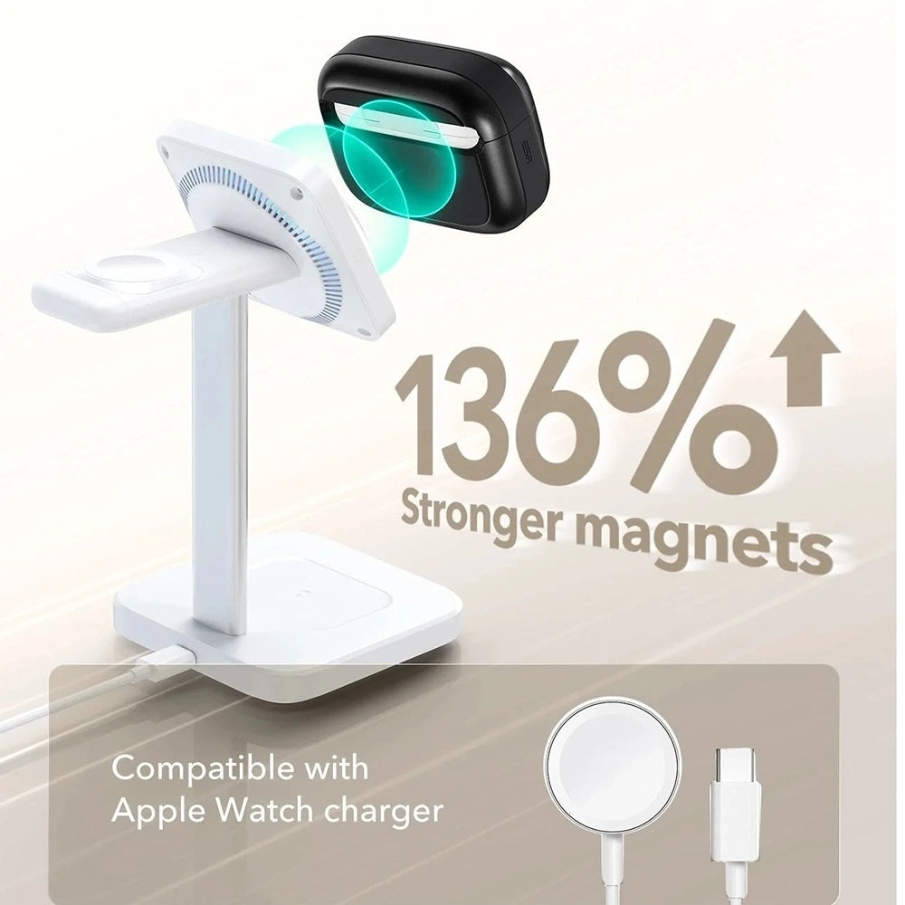 ESR Pulse Magnetic FlickLock Case for Apple AirPods Pro 3, Navy Blue