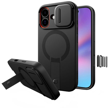 MagSafe Case for Apple iPhone 17, Tech-Protect, Kevlar Aura, Black