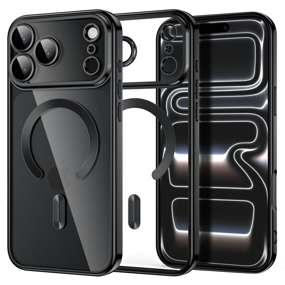 MagSafe Case for Apple iPhone 18 Pro / 17 Pro, Tech-Protect, Magflex, Satin Black