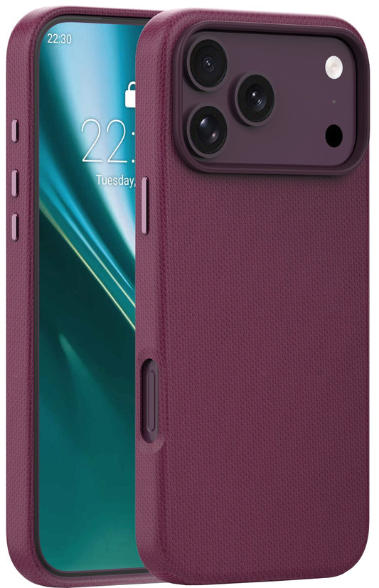 MagSafe Case for Apple iPhone 18 Pro / 17 Pro, Etteri, Elegant Mag, Burgundy