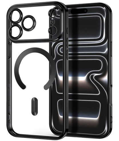 MagSafe Case for Apple iPhone 18 Pro / 17 Pro, Tech-Protect, Magflex, Satin Black