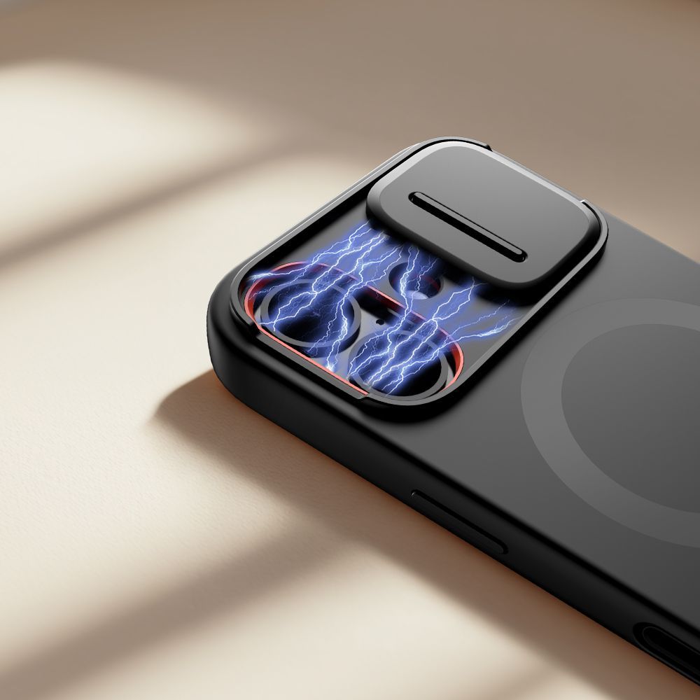 MagSafe Case for Apple iPhone 17, Tech-Protect, Kevlar Aura, Black