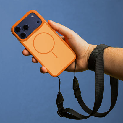 MagSafe Case for Apple iPhone 18 Pro / 17 Pro, OEM, Frame Thin Mag, Orange