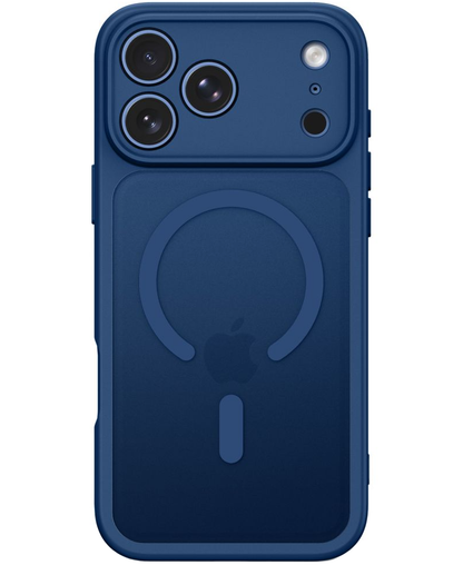 MagSafe Case for Apple iPhone 18 Pro Max / 17 Pro Max, Tech-Protect, BasicMag, Matte Navy