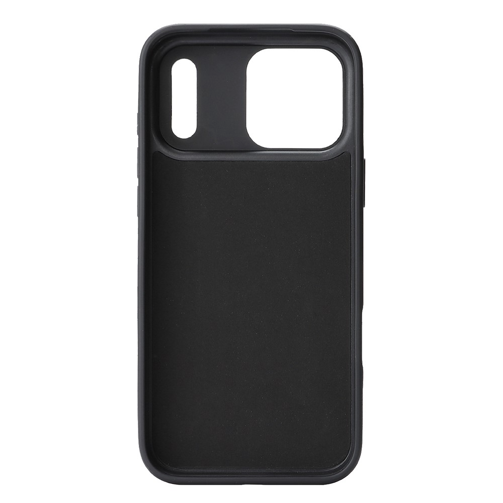 MagSafe Case for Apple iPhone 17 Pro Max, OEM, Carbon Metal Ring, Black