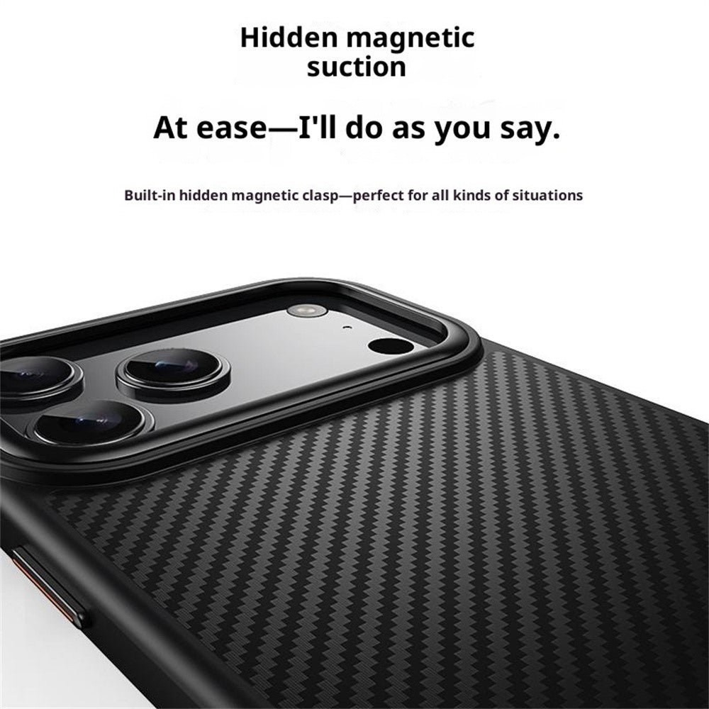 MagSafe Case for Apple iPhone 18 Pro / 17 Pro, OEM, Carbon, Black