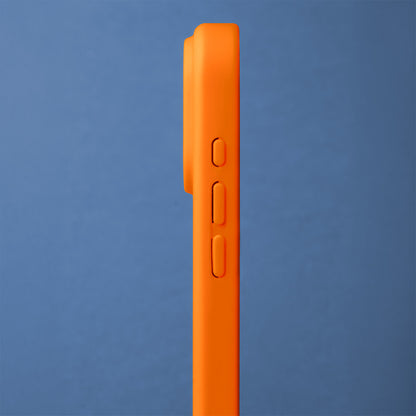 MagSafe Case for Apple iPhone 18 Pro / 17 Pro, OEM, Frame Thin Mag, Orange