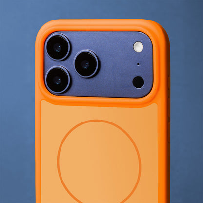 MagSafe Case for Apple iPhone 18 Pro / 17 Pro, OEM, Frame Thin Mag, Orange