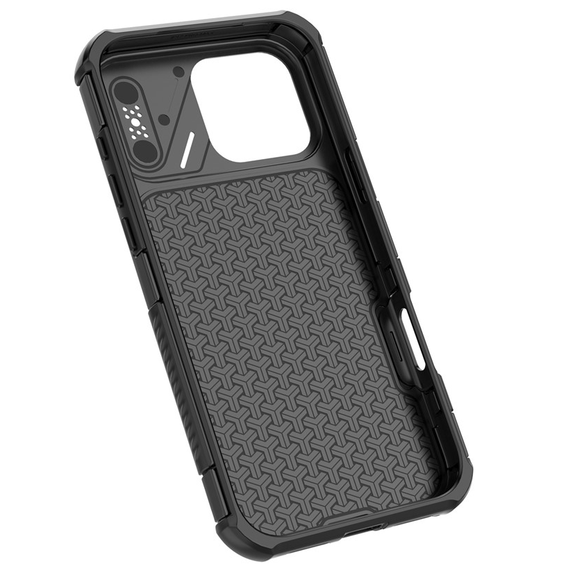 MagSafe Case for Apple iPhone 16 Pro Max, OEM, Carbon and Corner Protection, Black