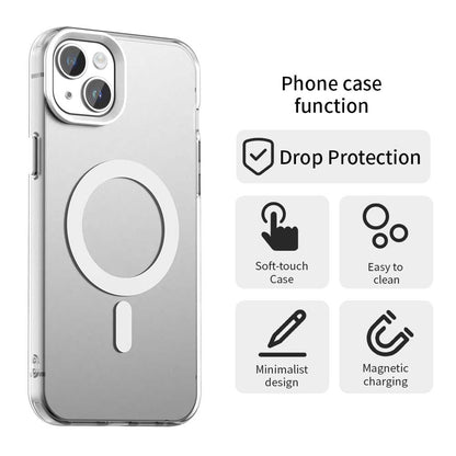 MagSafe Case for Apple iPhone 13, Techsuit, CandyCase, White