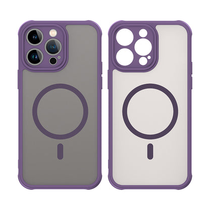 MagSafe Case for Apple iPhone 14 Pro Max, Techsuit, HaloFrost II, Purple