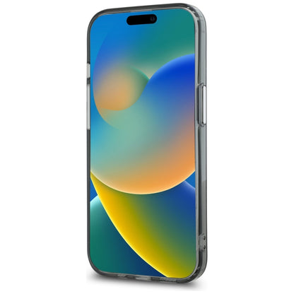 MagSafe Case for Apple iPhone 15, Karl Lagerfeld, IML Monogram Karl & Choupette's Heads, Black