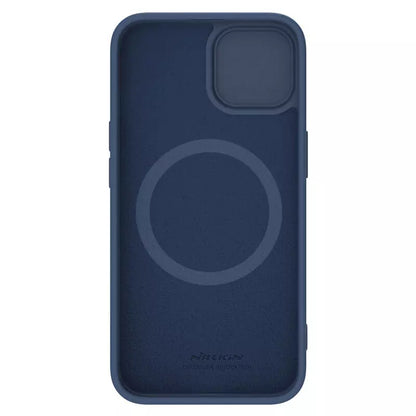 MagSafe Case for Apple iPhone 15 Plus, Nillkin, CamShield Silky, Blue