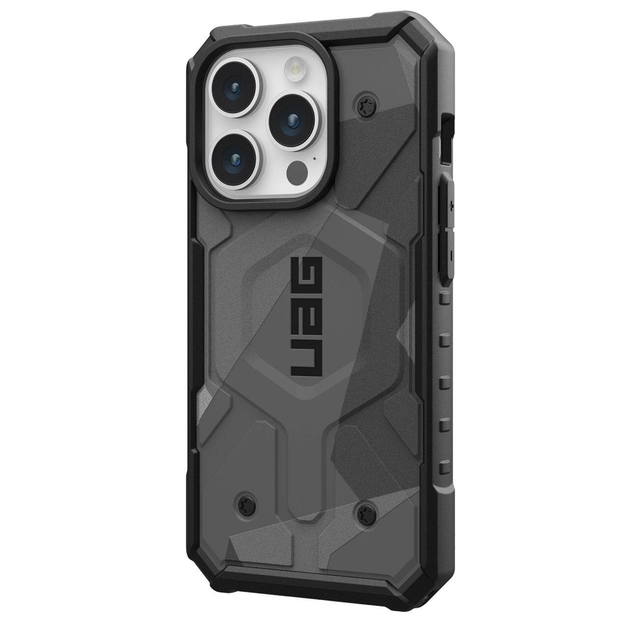 MagSafe Case for Apple iPhone 15 Pro Max, Urban Armor Gear, Pathfinder SE Geo Camo, Camouflage