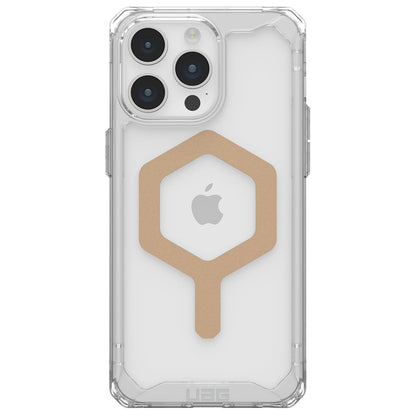MagSafe Case for Apple iPhone 15 Pro Max, Urban Armor Gear, Plyo, Gold