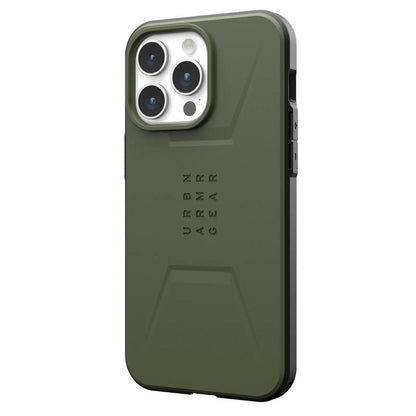 MagSafe Case for Apple iPhone 15 Pro, Urban Armor Gear, Civilian, Green