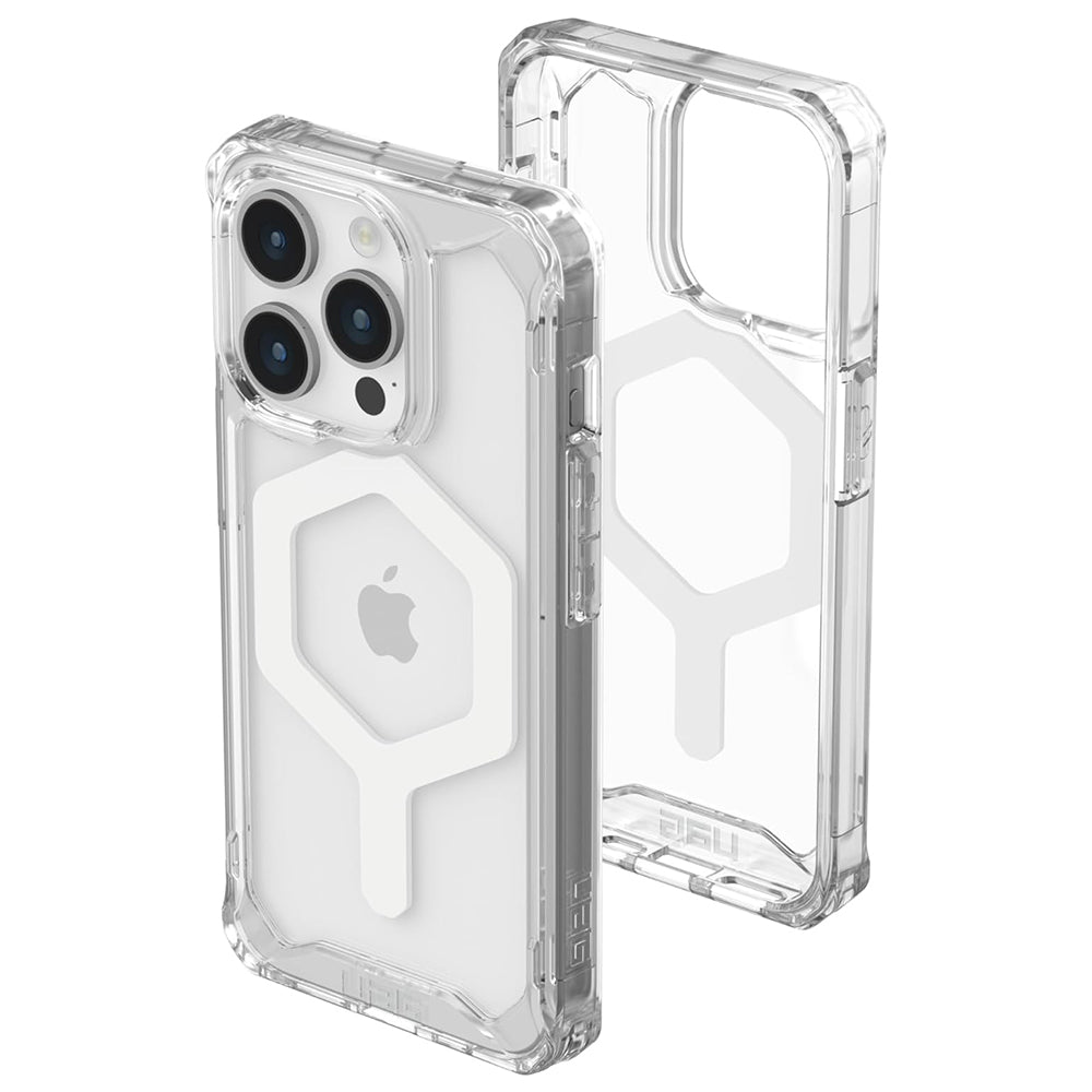 MagSafe Case for Apple iPhone 15 Pro, Urban Armor Gear, Plyo, White