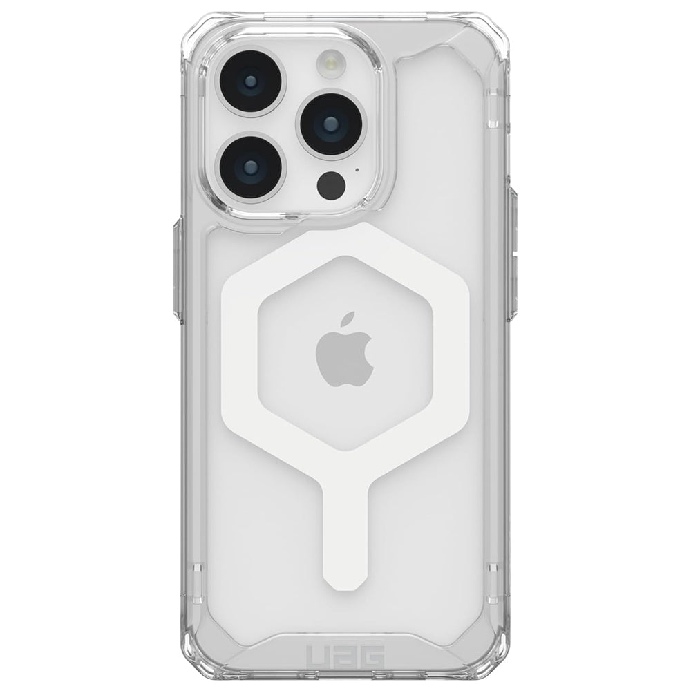 MagSafe Case for Apple iPhone 15 Pro, Urban Armor Gear, Plyo, White