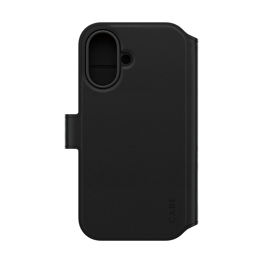 MagSafe Case for Apple iPhone 16, PanzerGlass, Care Feature Tango Two-in-One, Black