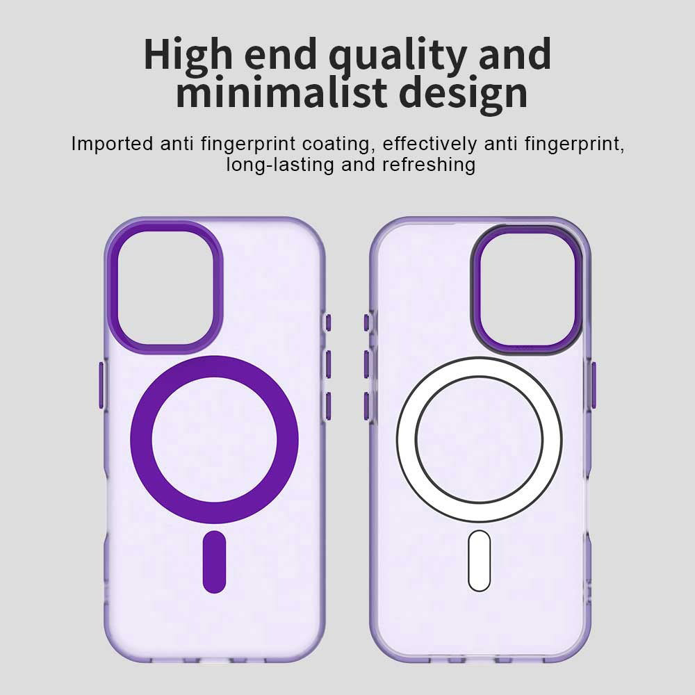 MagSafe Case for Apple iPhone 16 Plus, Techsuit, CandyCase, Purple