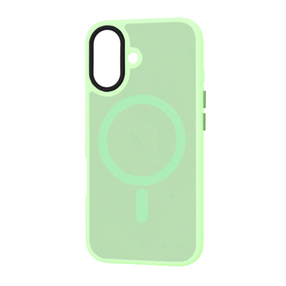 MagSafe Case for Apple iPhone 16 Plus, Techsuit, HaloFrost, Light Green