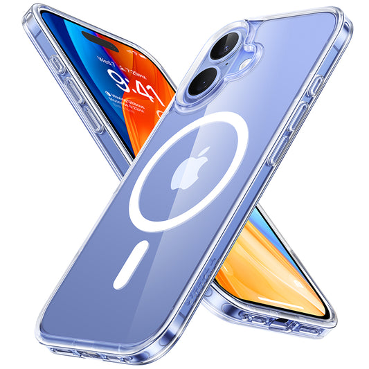 MagSafe Case for Apple iPhone 16 Plus, Torras, Diamond, Transparent