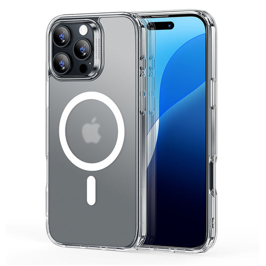 MagSafe Case for Apple iPhone 16 Pro, ESR, Classic Hybrid, Satin Transparent