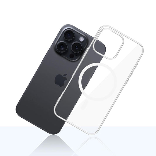 MagSafe Case for Apple iPhone 16 Pro Max, 3MK, Clear MagCase, Transparent