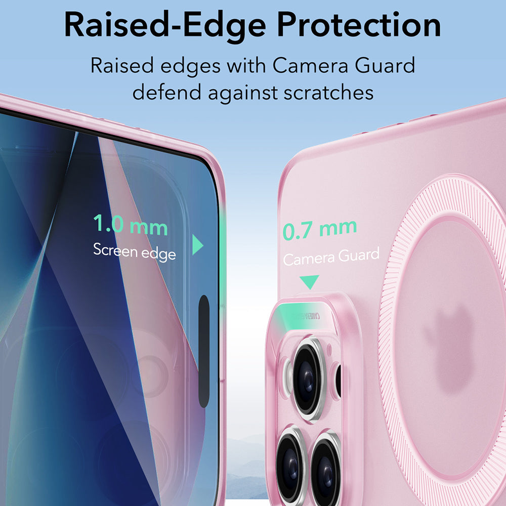 MagSafe Case for Apple iPhone 16 Pro Max, ESR, Zero, Satin Pink